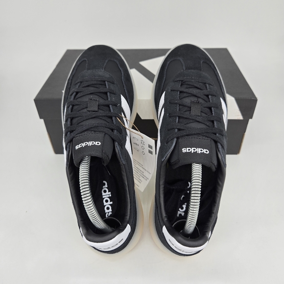 Adidas Women's Black & White Low-Top Sneakers - Picture 5 of 8